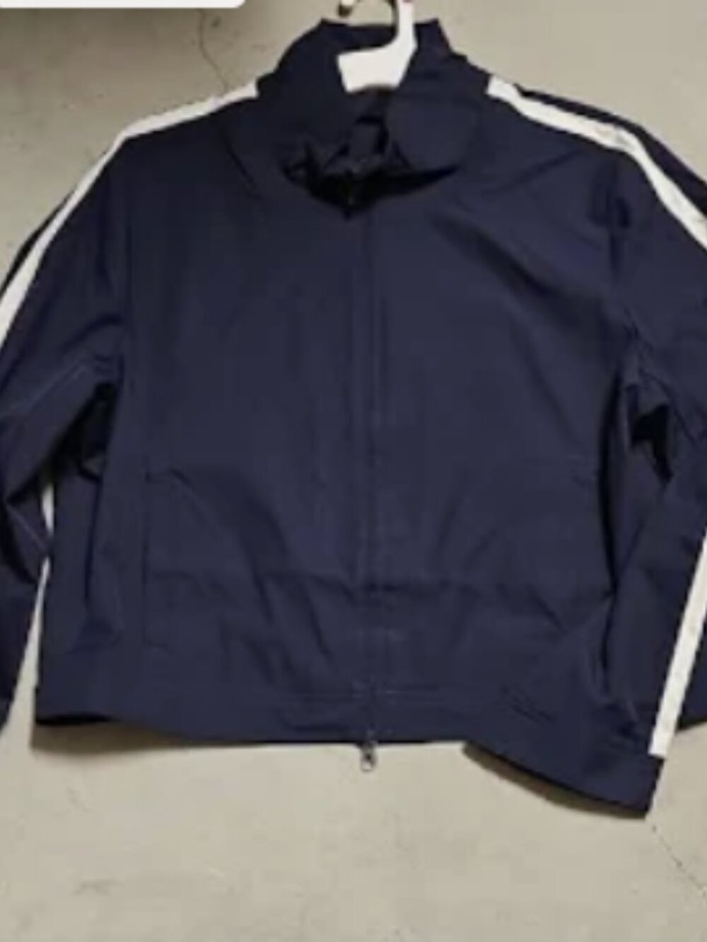 Wild Fable women’s Navy Blue Jacket with White Stripe size M - Picture 2 of 11